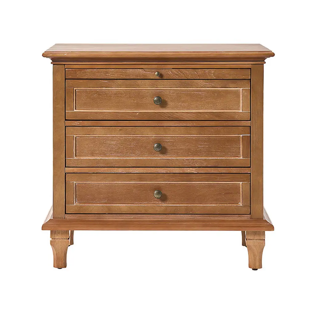3 Drawer Nightstand Cabinet With Built In Charge Station 3981 3 Drawer Nightstand Cabinet With Built In Charge Station 3981