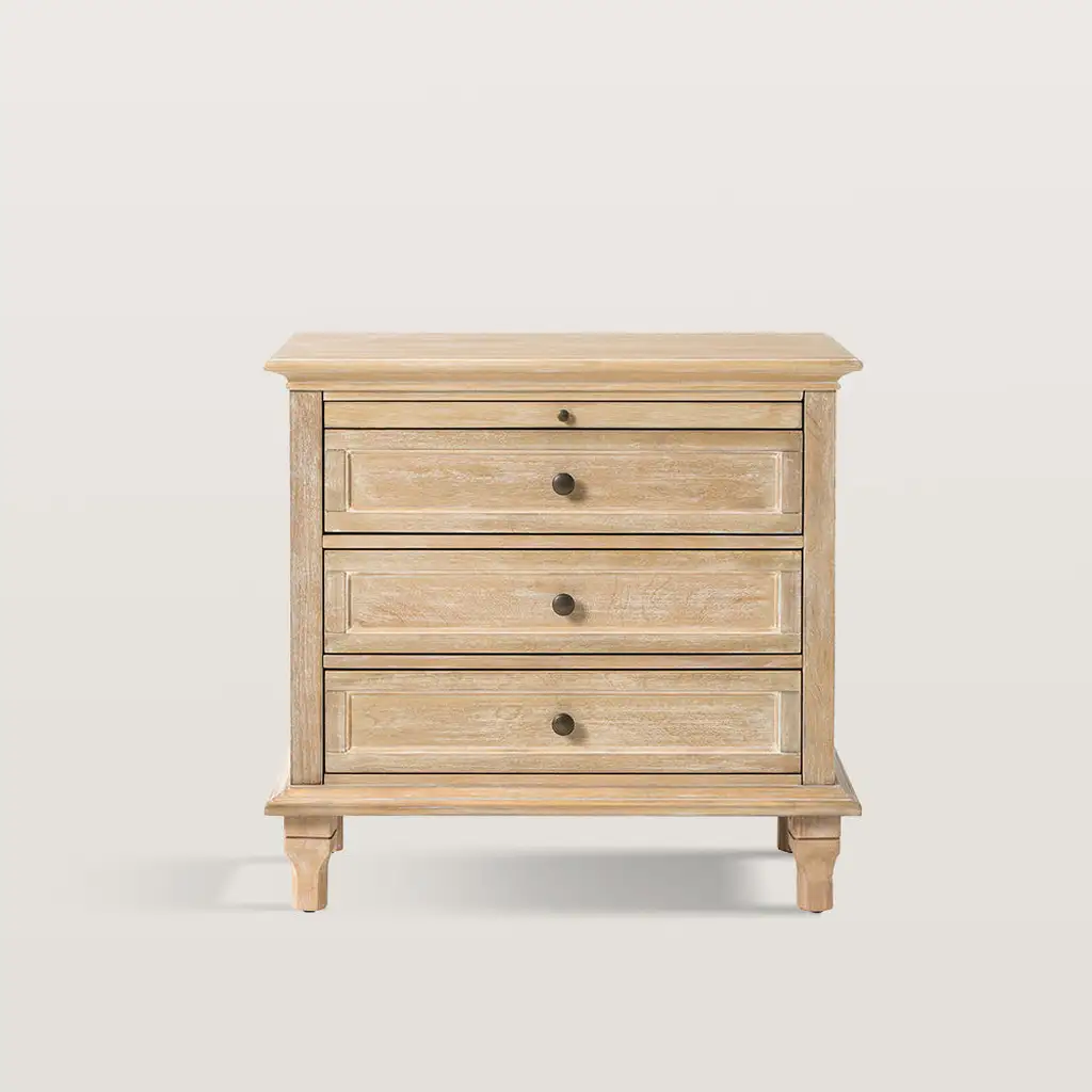 3 Drawer Nightstand Cabinet With Built In Charge Station 5414 3 Drawer Nightstand Cabinet With Built In Charge Station 5414