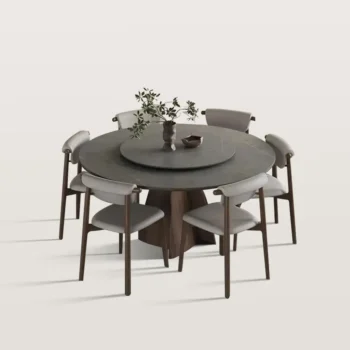 59 Lazy Susan Dining Table With Turntable Centerpiece Tabletop 9394