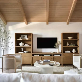 72%E2%80%99%E2%80%98 Storage Media Console With Open Overhead Layer 6801