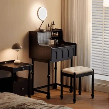 French Style Antique Makeup Vanity For Small Apartment 8529