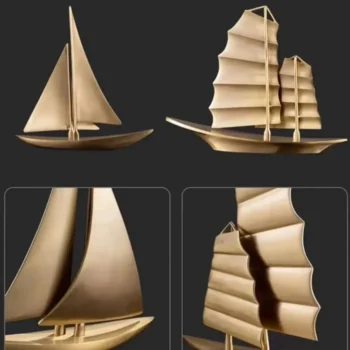 Home Decor Modern Style Sailing Boat Decoration 3824