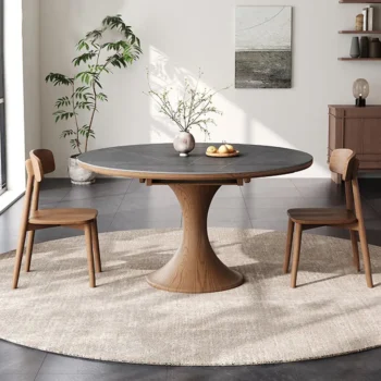 Home Hardface Walnut Colored Dining Chair 5028