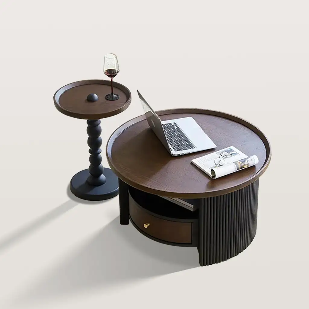 Mid Century Modern Coffee Table Side Table Set 8422 Mid Century Modern Coffee Table Side Table Set 8422