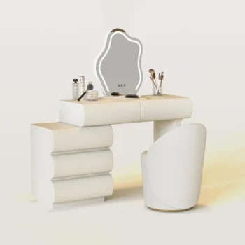 Modern Light Luxury Makeup Vanity Table Set 4804