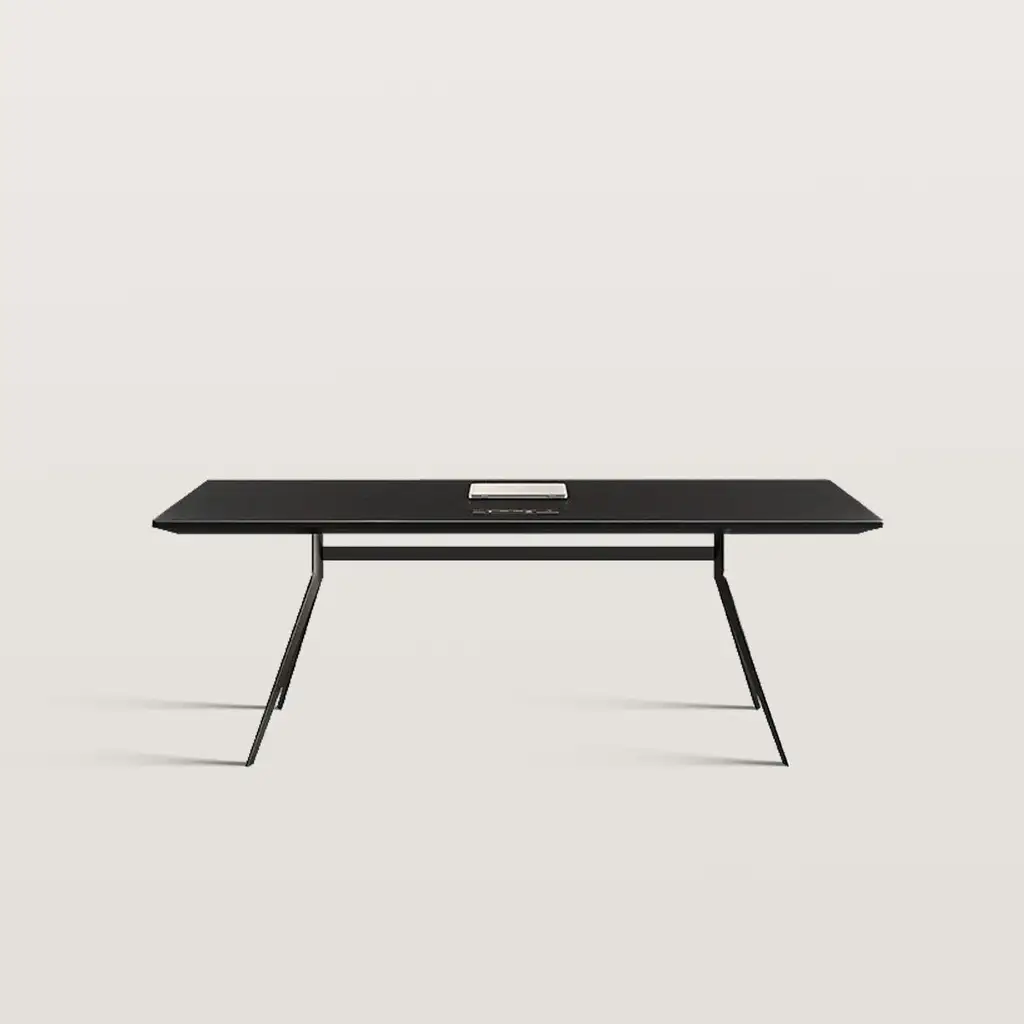 Modern Minimalist Computer Desk With Charging Station 8806 Modern Minimalist Computer Desk With Charging Station 8806