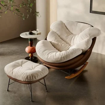 Multi Functional Cushioned Footstool For The Living Room 4812