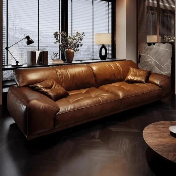 Multi Seater Leather Detachable Sofa For Living Room 8612