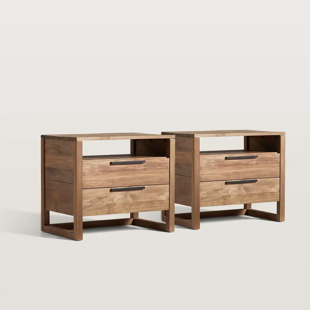 Nightstand With 2 Drawers And Charging Station 3890 Nightstand With 2 Drawers And Charging Station 3890