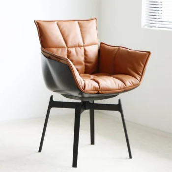Rotating Chair With Detachable Microfiber Cushion 9215