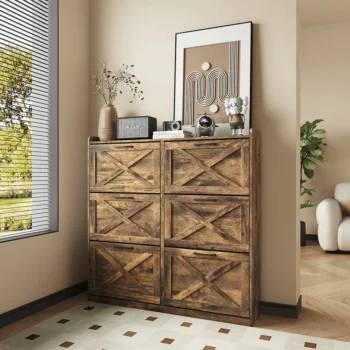 Shoe Storage Cabinet Hidden Shoe Rack Cabinet 9508