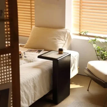 Stylish Rattan End Table Snack Side Tables 8200