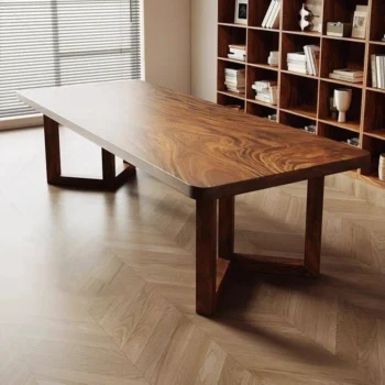 Tea Table Dining Table With Thickened Tabletop 9733