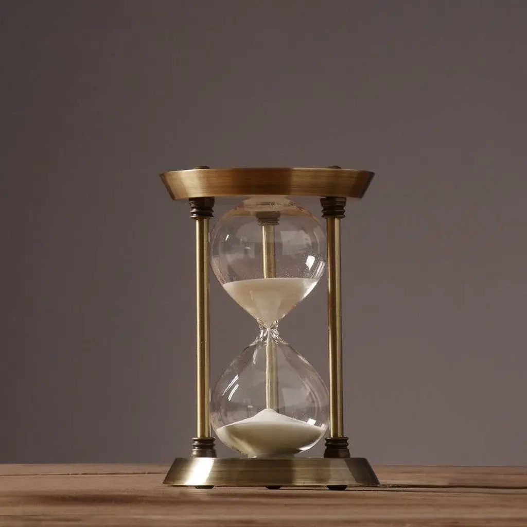 Vintage Hourglass Timer Sand Clock 30 Minutes 2621 Vintage Hourglass Timer Sand Clock 30 Minutes 2621
