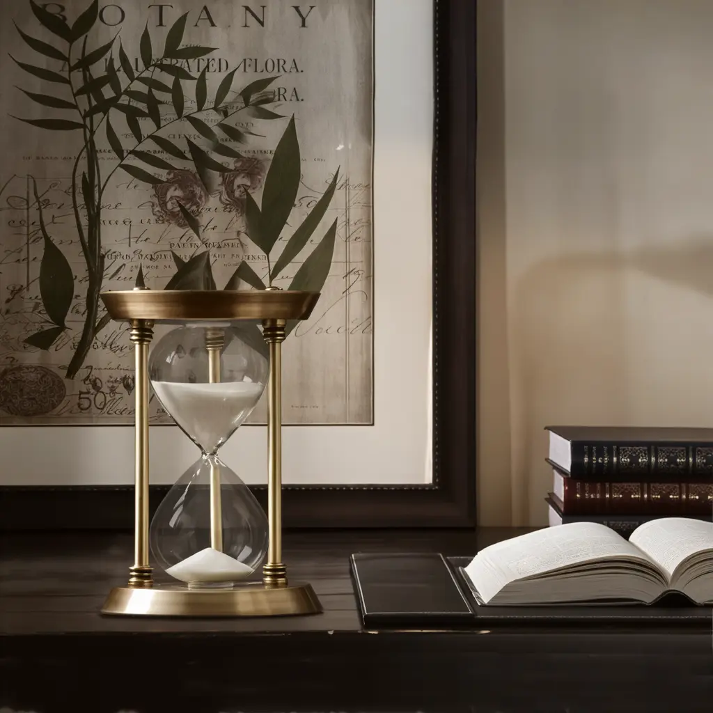 Vintage Hourglass Timer Sand Clock 30 Minutes 3666 Vintage Hourglass Timer Sand Clock 30 Minutes 3666