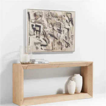Wood Entryway Storage Console Table 8504