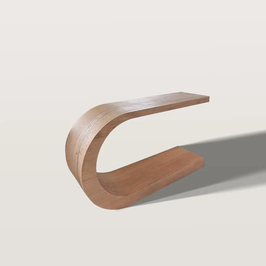 Wooden Curved Console Table Entryway Table 9528 Wooden Curved Console Table Entryway Table 9528