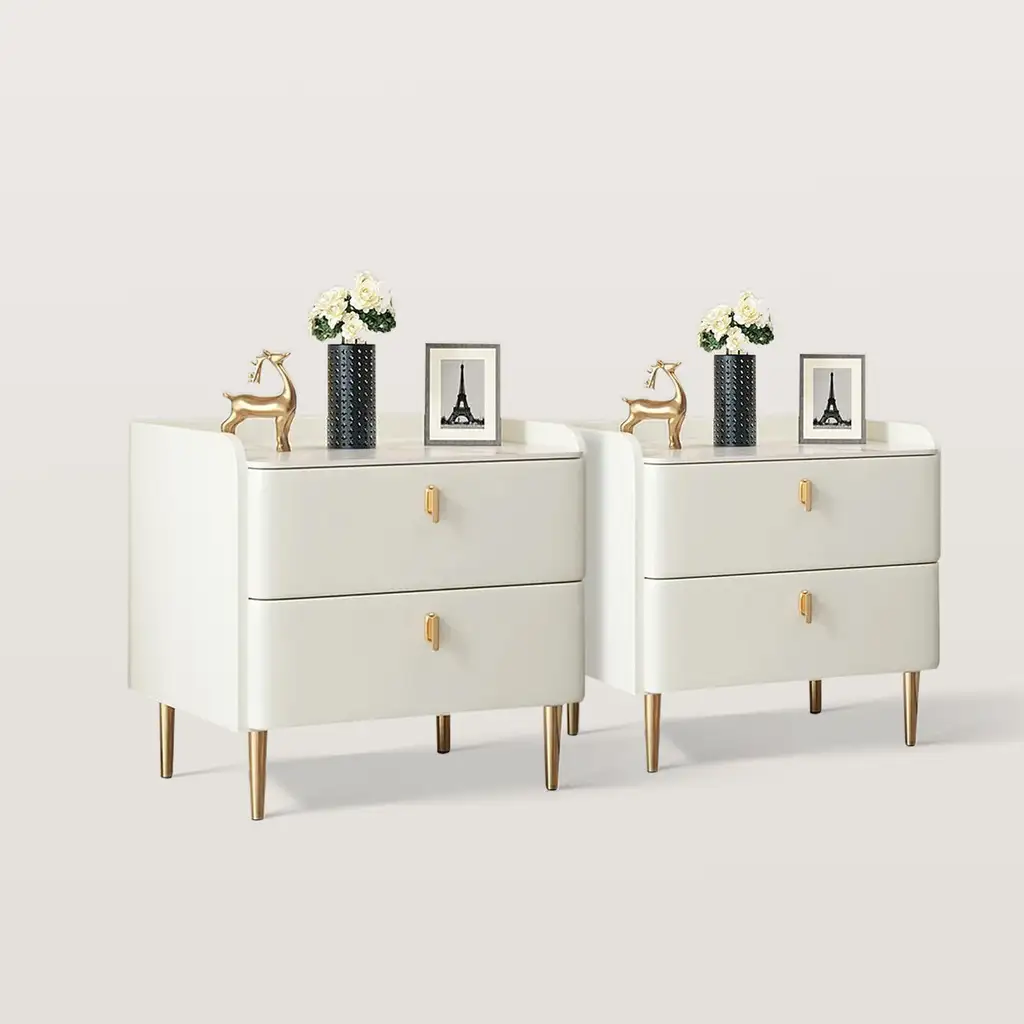 Wooden Nightstands Modern Luxury Bedside Table 8845 Wooden Nightstands Modern Luxury Bedside Table 8845