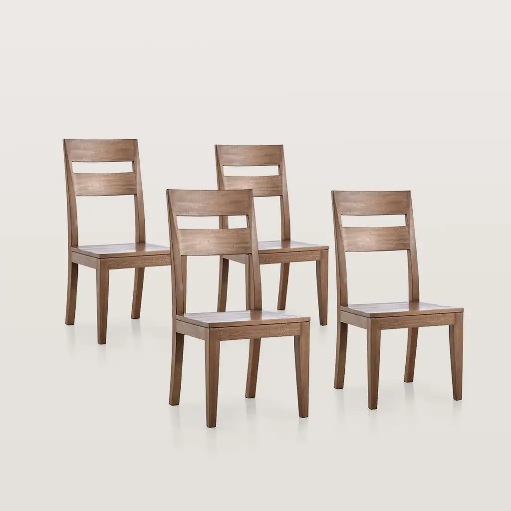 Wooden Solid Color Chair With Backrest And No Armrests 6261 Wooden Solid Color Chair With Backrest And No Armrests 6261